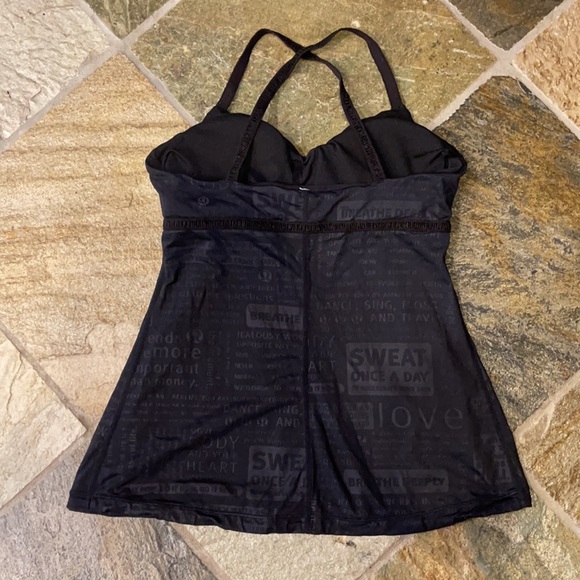 Lululemon Women’s a tank with flared bottom - Picture 2 of 3